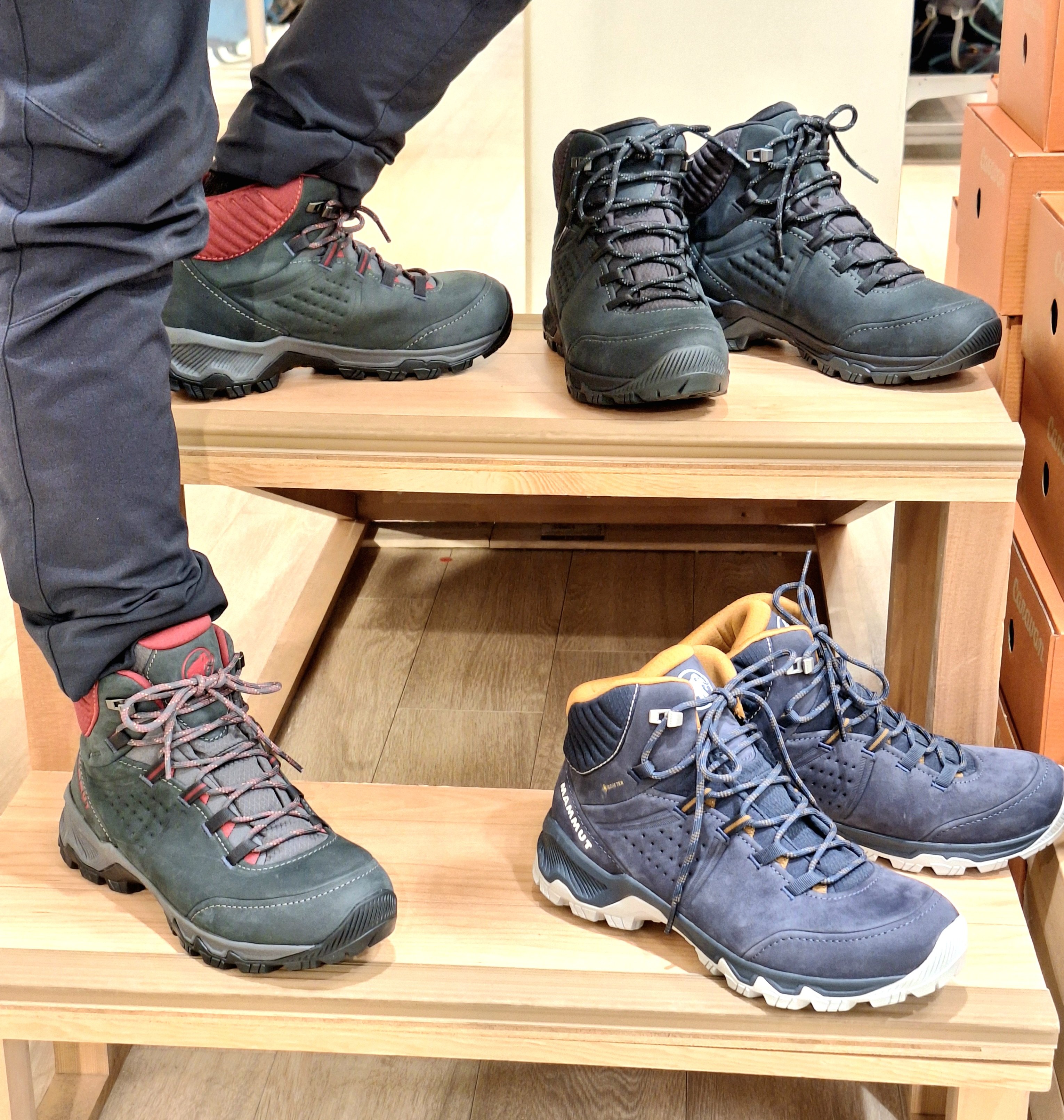 🌟MAMMUT 🌟 登山靴が入荷致しました🎵 | 好日山荘 | 大丸下関店